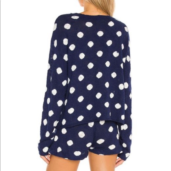 NWT Beach riot short blue polka dot - Picture 3 of 6